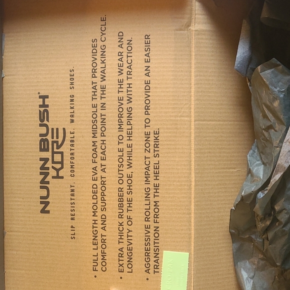 Nunn Bush Men's Marvin Street Plain Toe Oxford, Black, Size 8 - Picture 16 of 16